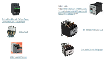 Fig. 5. Suggested Contactors to use with Micro-meter